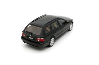 BMW E39 540i Touring M-Pack 2001  Black Saphire Metallic 475 OttO mobile 1:18 Resinemodell (Türen, Motorhaube... nicht zu öffnen!)